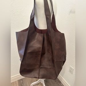 Molodo Womens Tote Bag, Pu Leather Bucket Handbag Purse